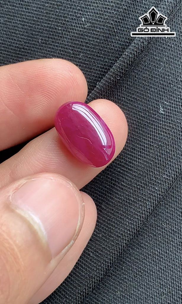 Viên Đá Ruby Yên Bái 8,7cts