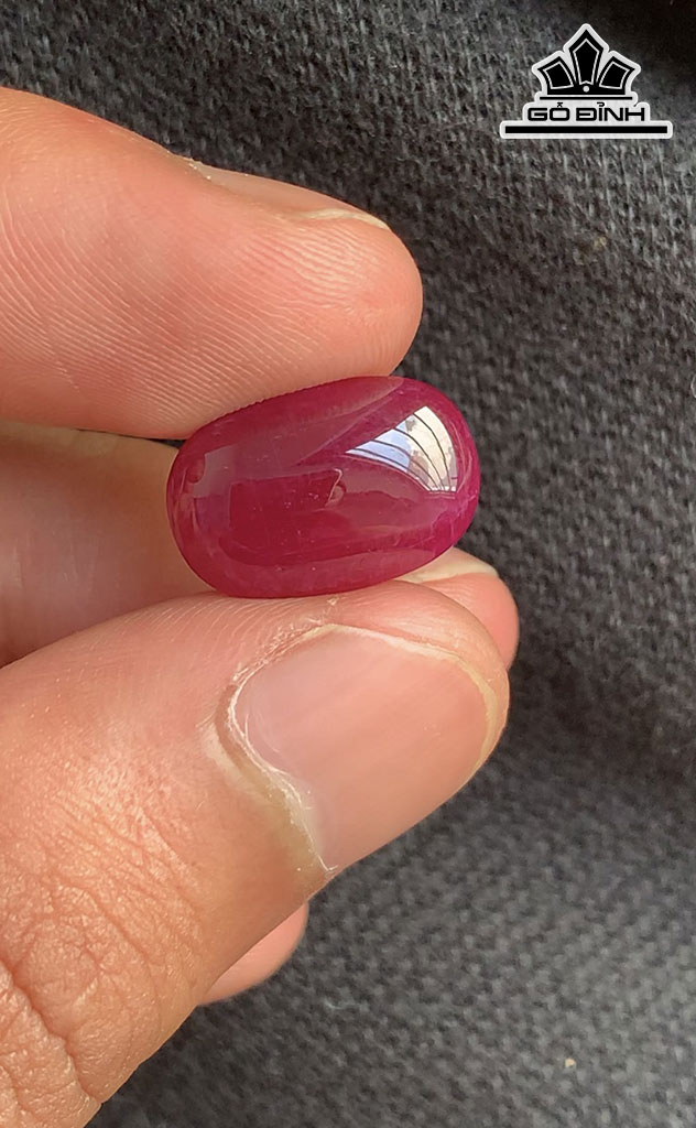 Viên Đá Ruby Yên Bái 9,5cts