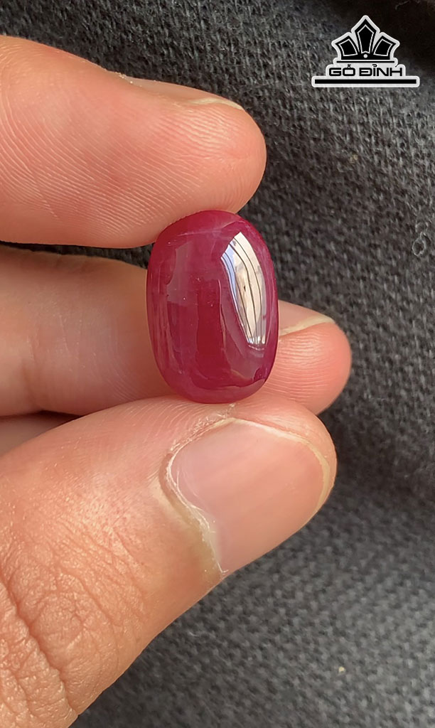 Viên Đá Ruby Yên Bái 9,5cts