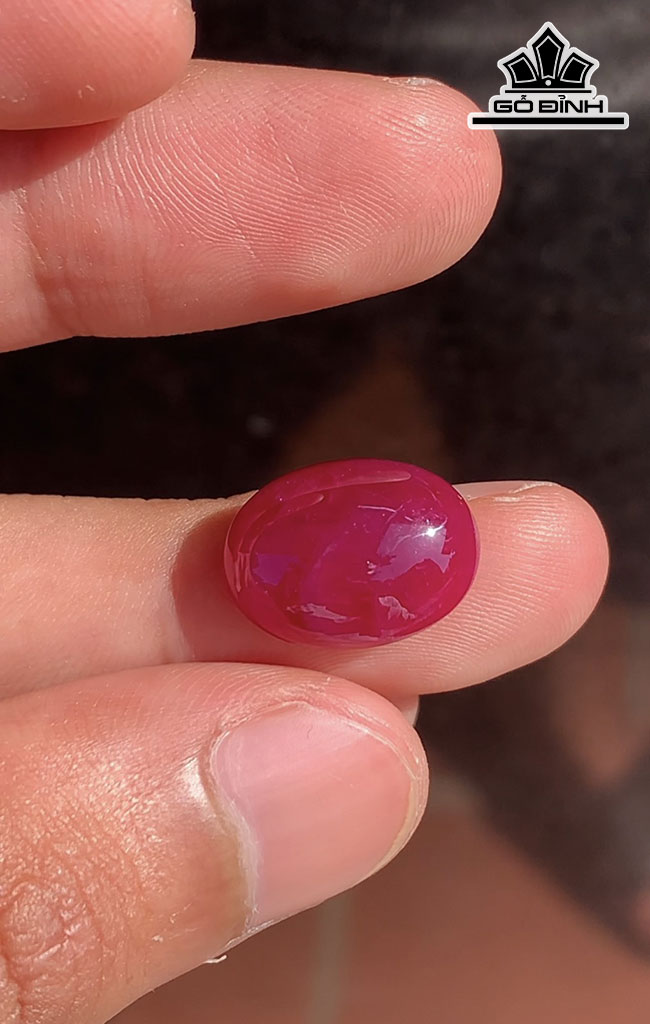 Viên Đá Ruby Yên Bái 10,8cts