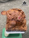 Tượng Thiềm Thừ Gỗ Hương Cao 31 Ngang 40 Sâu 35 (cm)