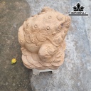 Tượng Thiềm Thừ Gỗ Ngọc Am Cao 23 Ngang 30 Sâu 25 (cm)