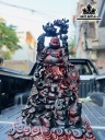 Tượng Phật Di Lặc Tam Phúc Gỗ Trắc Cao 86 Ngang 48 Sâu 25 (cm)