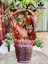 Giỏ Hoa Gỗ Trắc Cao 40 Ngang 20 Sâu 13 (cm)