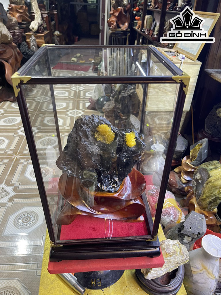 Bông Hoa Ưu Đàm Đá Trầm Tích Cao 29 (cm) 6kg