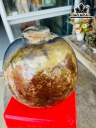 Tác Phẩm Chum Phú Quý Đá Canxedon Cao 24 Ngang 21 (cm) 13,2kg