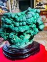 Tác Phẩm Đá Malachite Cao 25 Ngang 26 (cm) 6kg