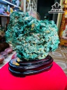 Tác Phẩm Đá Malachite Cao 25 Ngang 26 (cm) 6kg
