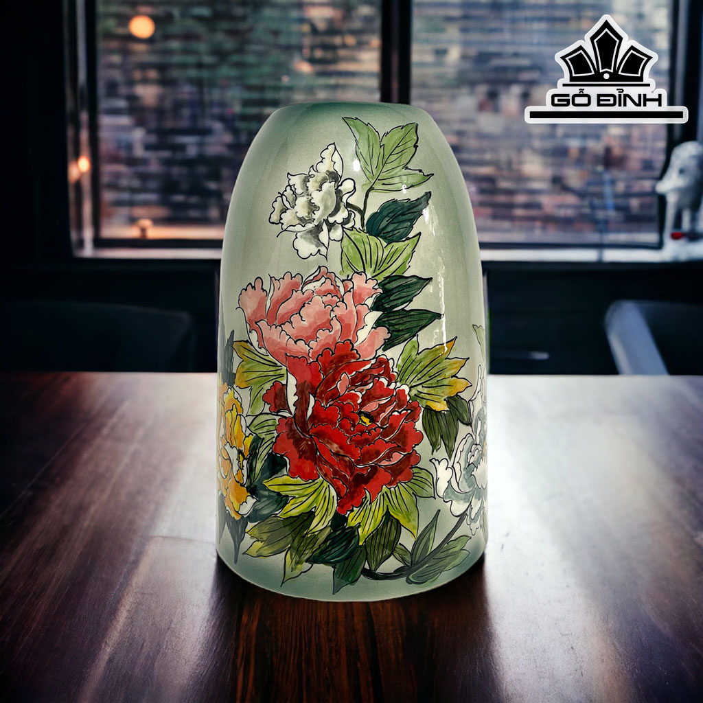 Chuông Gốm Bát Tràng Cao 33 Miệng 10 (cm)