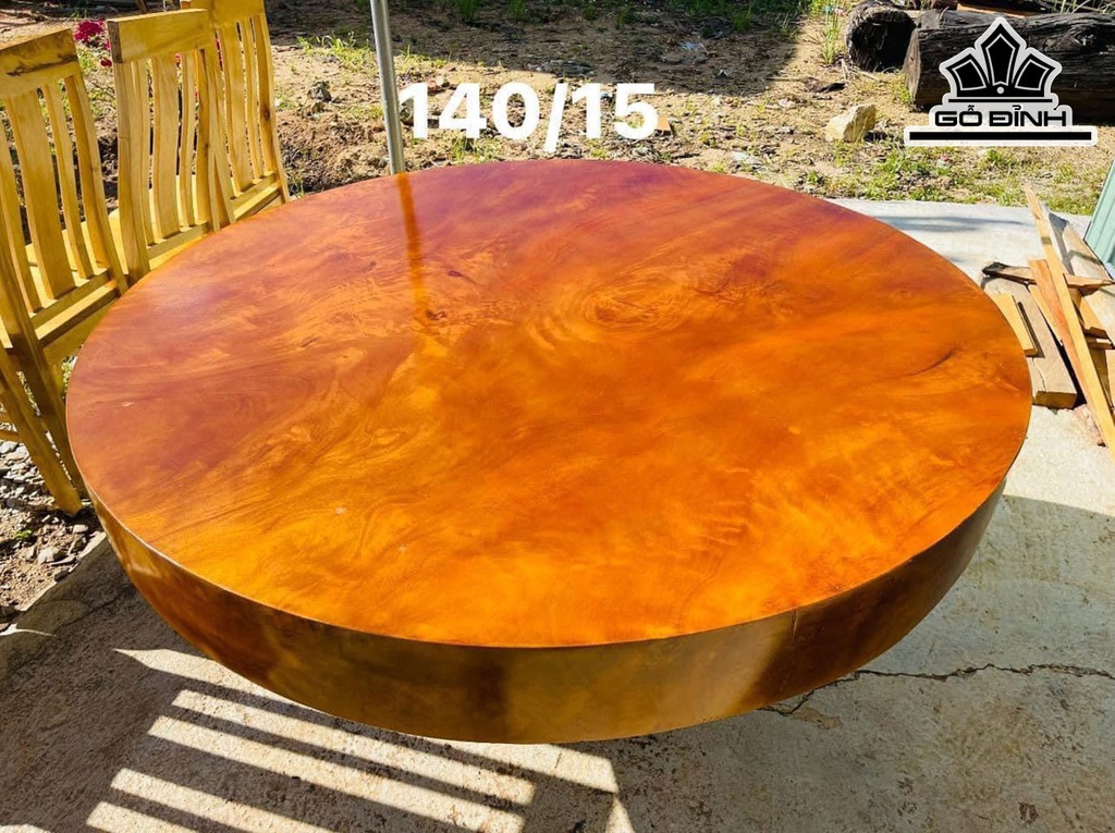 Bộ Bàn Gỗ Phay Cao 75 Mặt Ghế Ngồi Cao 45 (cm)