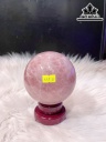 Bi Cầu Đá Thạch Anh Hồng Đường Kính Hạt 11 (cm) 1,73kg