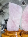 Cặp Đá Thạch Anh Hồng Cao 24 Ngang 24 (cm) 2,5kg