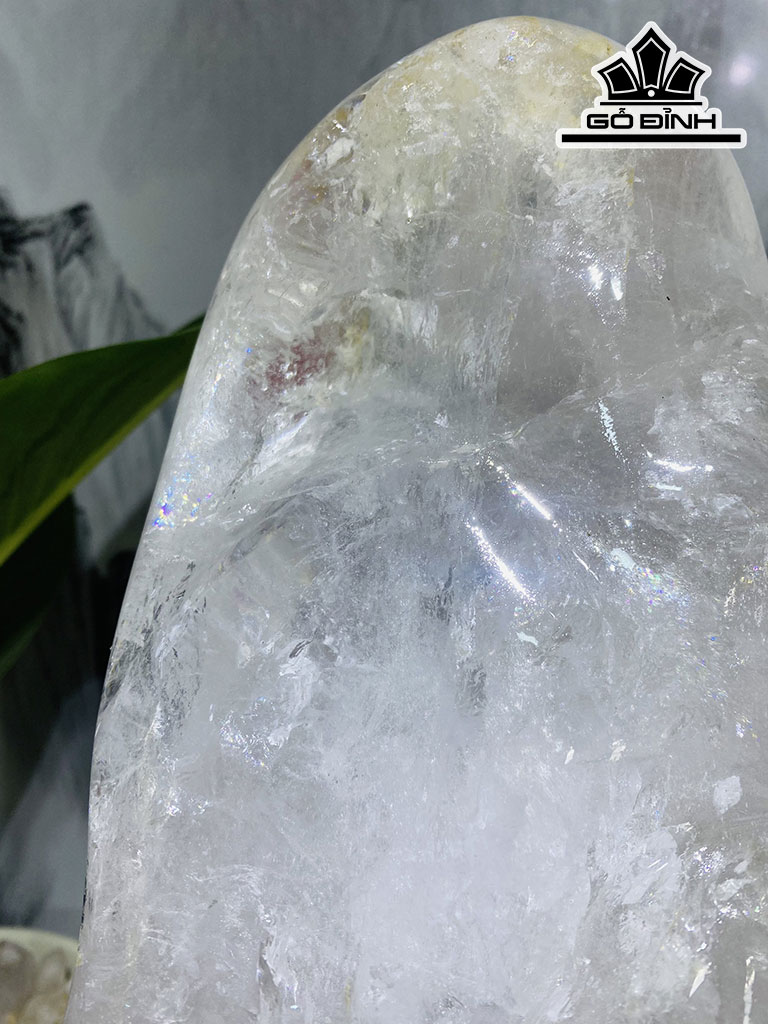 Núi Cảnh Đá Thạch Anh Trắng Cao 46 Ngang 26 (cm) 21,2kg