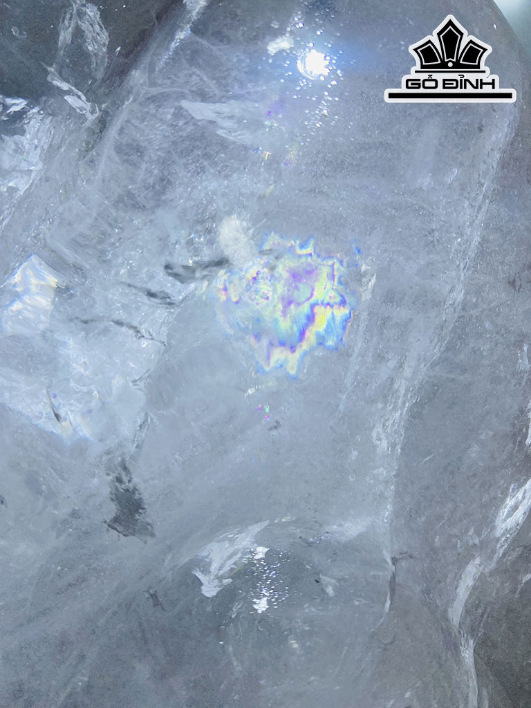 Núi Cảnh Đá Thạch Anh Trắng Cao 46 Ngang 26 (cm) 21,2kg