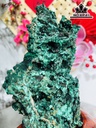 Tác Phẩm Đá Malachite Cao 23 Ngang 16 (cm) 1,6kg