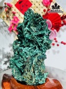 Tác Phẩm Đá Malachite Cao 23 Ngang 16 (cm) 1,6kg