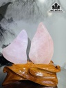 Tác Phẩm Đá Thạch Anh Hồng Cao 21 Ngang 20 (cm) 2,1kg