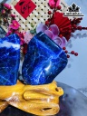 Tác Phẩm Đá Thạch Anh Xanh Cao 18 Ngang 20 (cm) 1,5kg