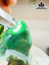 Tác Phẩm Đá Thạch Anh Xanh Cao 25 Ngang 12 (cm) 3,6kg