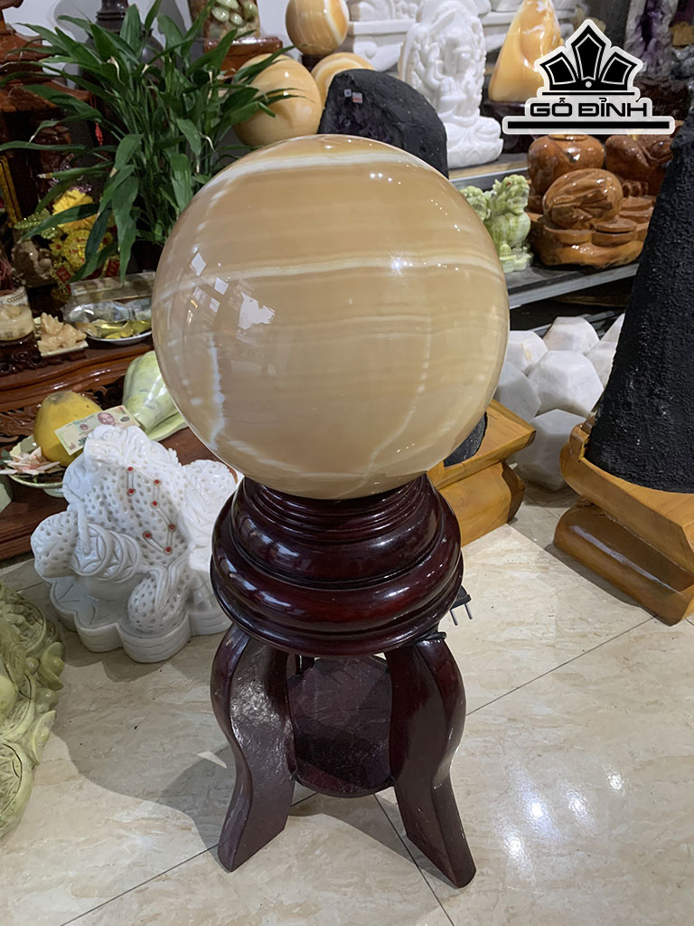 Bi Cầu Đá Ngọc Hoàng Long Đường Kính Hạt 30,5 (cm) 39kg