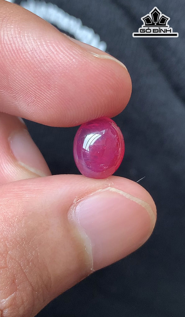 Viên Đá Lửa Lục Yên 3,5cts