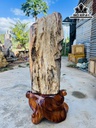 Tác Phẩm Gỗ Hóa Ngọc Cao 88 Ngang 37 (cm) 45kg