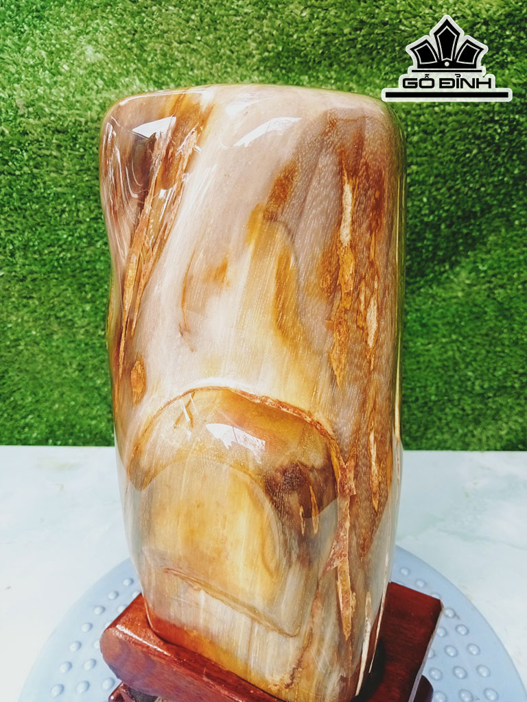 Tác Phẩm Gỗ Hóa Thạch Cao 26 Ngang 10 (cm) 3,6kg