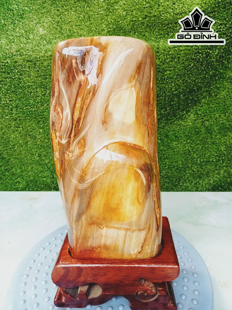 Tác Phẩm Gỗ Hóa Thạch Cao 26 Ngang 10 (cm) 3,6kg