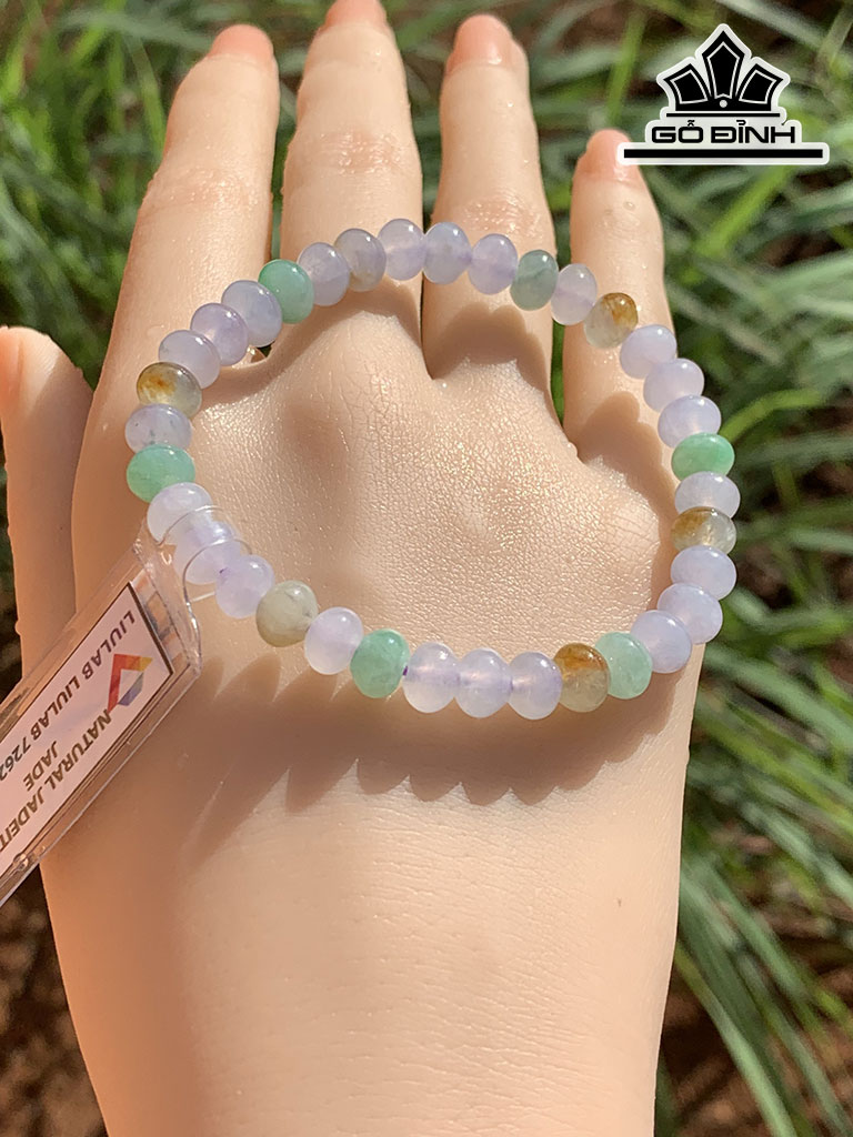 Vòng Tay Đá Cẩm Thạch Đường Kính Hạt 7,1 (mm) 16g