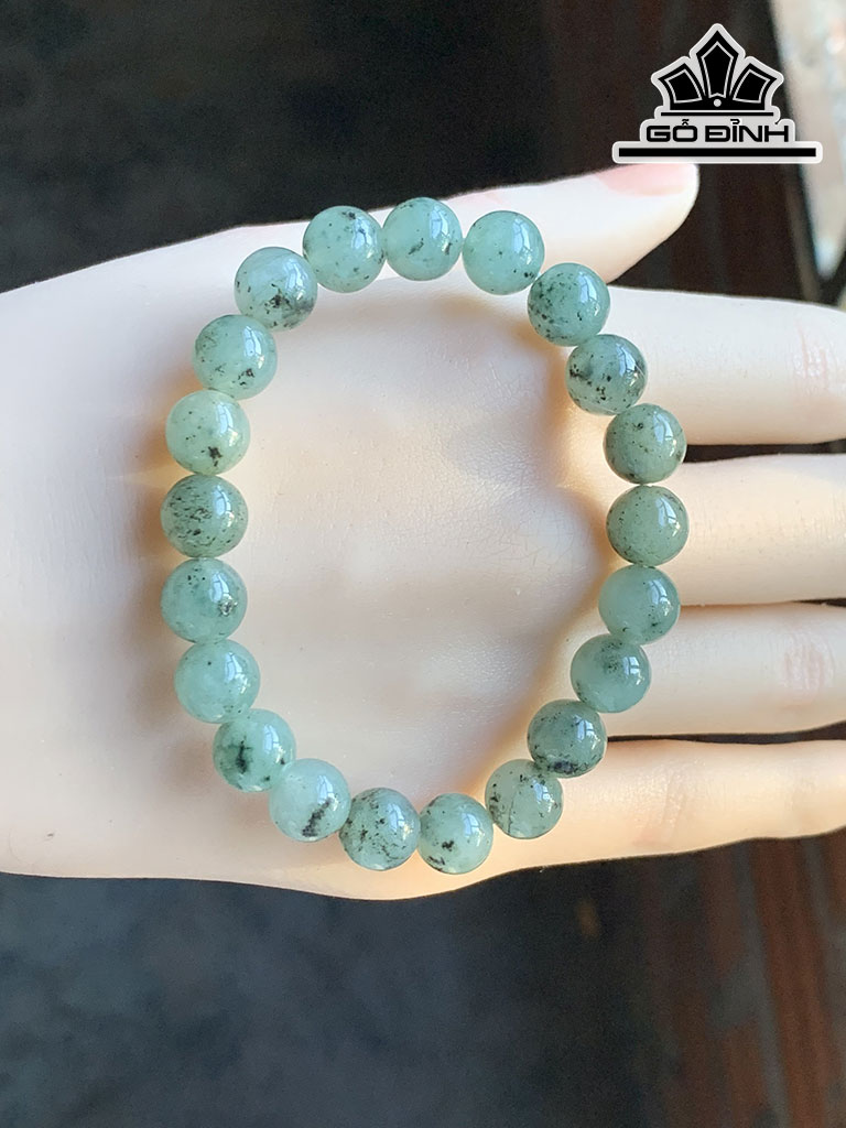 Vòng Tay Đá Cẩm Thạch Đường Kính Hạt 8,6 (mm) 23g