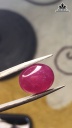 Viên Đá Ruby Đỏ Cao 7,5 Ngang 10,6 Sâu 13 (mm) 11,8cts