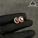 Cặp Bông Tai Đá Ruby