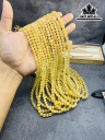 Chuỗi Đá Thạch Anh Tóc Vàng Đường Kính Hạt 6,5 (mm)