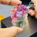 Mặt Dây Chuyền Di Lặc Đá Tourmaline Cao 48 (mm)