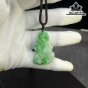 Mặt Dây Chuyền Quan Âm Đá Cẩm Thạch