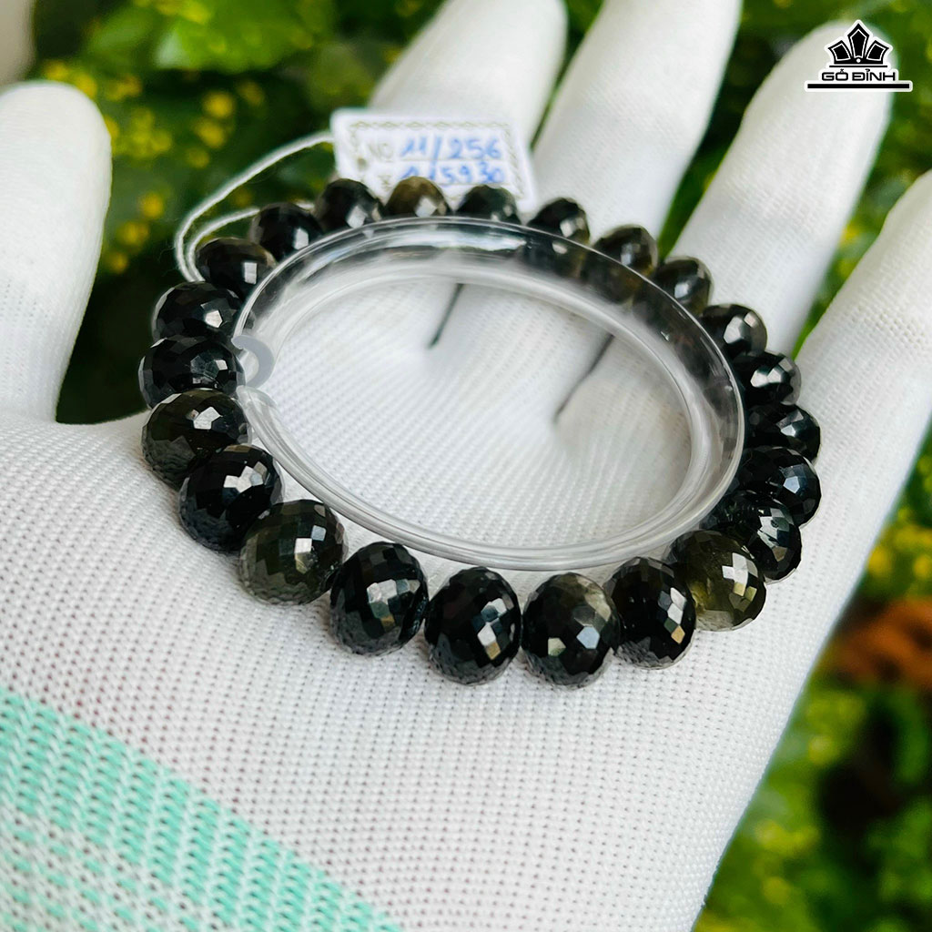 Vòng Tay Đá Sapphire Đường Kính Hạt 11,5 (mm)