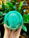 Bi Cầu Đá Malachite Đường Kính Hạt 8,5 (cm) 1,06kg