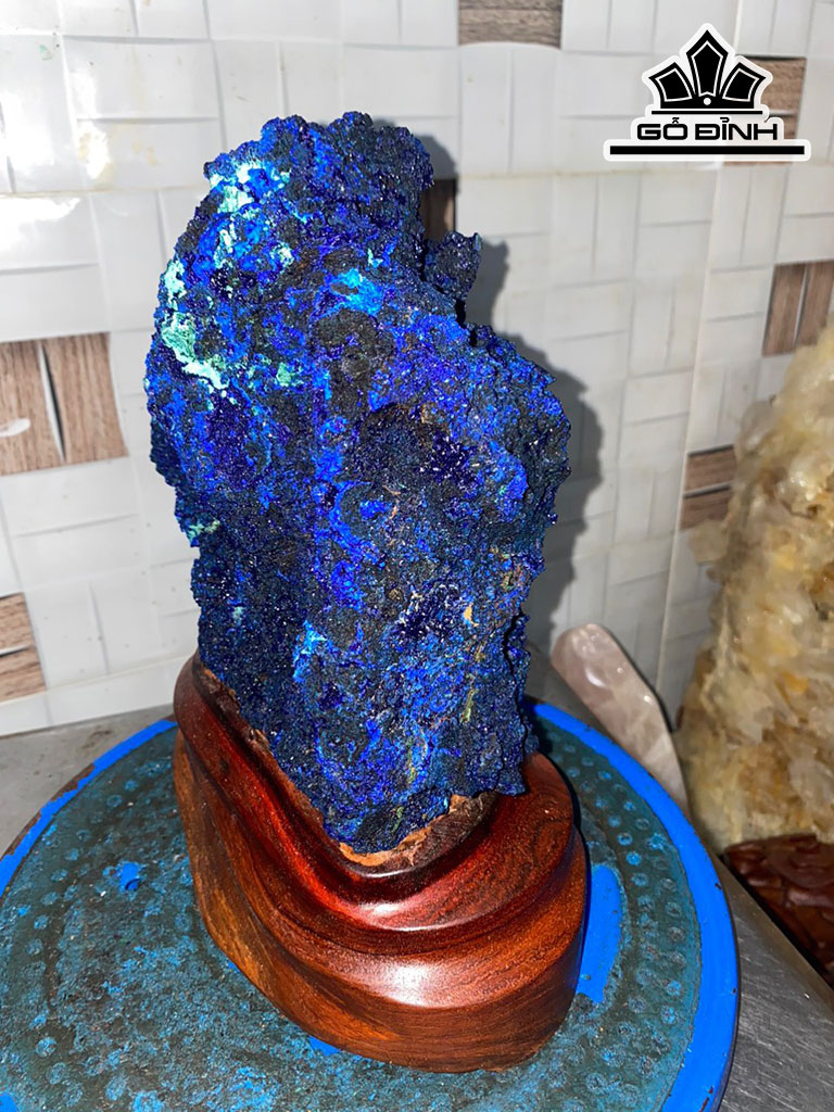 Tác Phẩm Đá Azurite Cao 26 (cm) 4,5kg