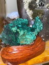Tác Phẩm Đá Malachite Cao 11 Ngang 16 (cm) 800g