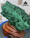Tác Phẩm Đá Malachite Cao 20 Ngang 16 (cm) 4,4kg