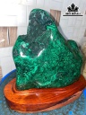 Tác Phẩm Đá Malachite Cao 22 Ngang 20 (cm) 5,4kg