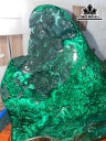 Tác Phẩm Đá Malachite Cao 22 Ngang 20 (cm) 5,4kg