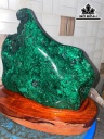 Tác Phẩm Đá Malachite Cao 22 Ngang 20 (cm) 5,4kg