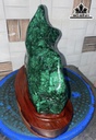 Tác Phẩm Đá Malachite Cao 22 Ngang 20 (cm) 5,4kg