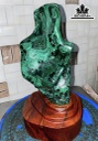Tác Phẩm Đá Malachite Cao 27 (cm) 3,6kg