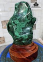 Tác Phẩm Đá Malachite Cao 27 (cm) 3,6kg