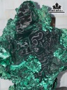 Tác Phẩm Đá Malachite Cao 29 (cm) 5,8kg