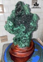 Tác Phẩm Đá Malachite Cao 29 (cm) 5,8kg