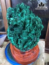 Tác Phẩm Đá Malachite Cao 33 (cm) 15,4kg