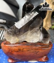 Tác Phẩm Đá Thạch Anh Khói ( Smoky Quartz ) Cao 15 Ngang 14 (cm) 1,2kg